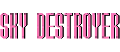 Sky Destroyer logo for Famicom